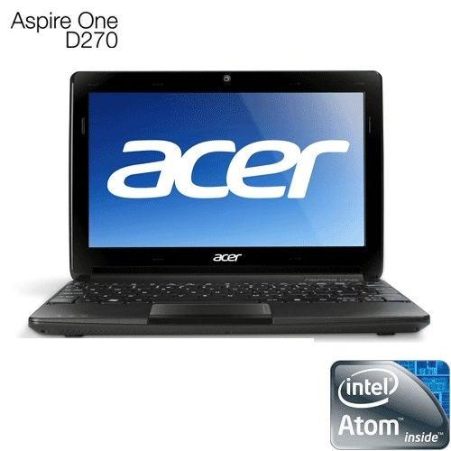 מיני נייד "10.1 מעבד N2600 דגם: ACER Aspire One