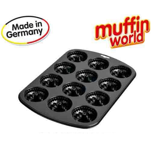 תבנית ל12 מאפי קוגלהוף אישיים מסדרת Muffin World
