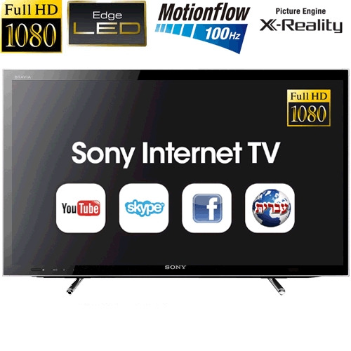 טלוויזיה "46 LED SMART TV 100Hz דגם:SONY 46EX653