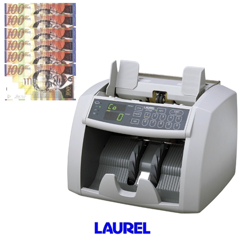 מכונה מקצועית לספירת שטרות כסף מבית LAUREL יפן