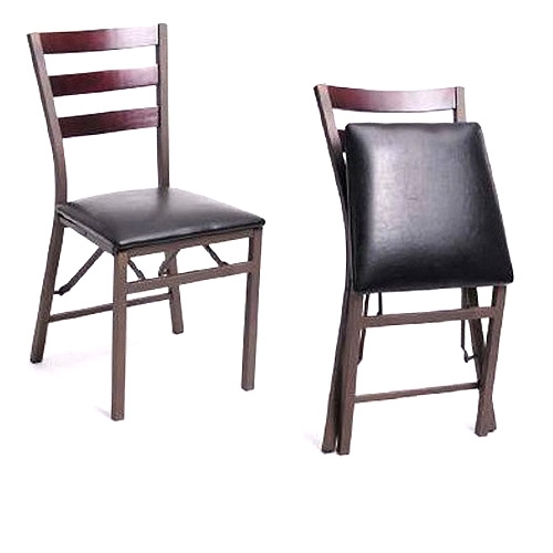 כסא מתקפל עטרת בשילוב מתכת איכותית ועץ מלא