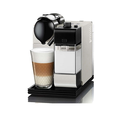 מכונת קפה NESPRESSO מסדרת +Lattissima לבן פנינה