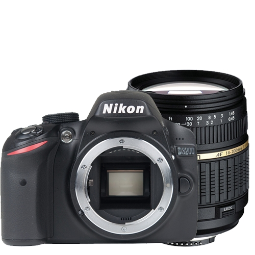 מצלמת NIKON  D3200 כולל עדשת AF18-200mm