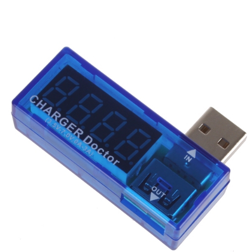מודד זרם ומתח לספקי USB ויציאות USB