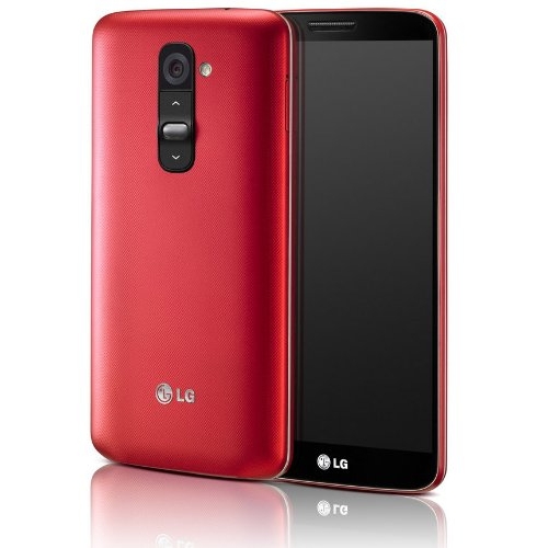 סמארטפון LG G2 נפח אחסון 32GB צבע אדום
