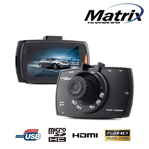 מצלמת דרך לרכב באיכות צילום HD 1080P ויציאת HDMI