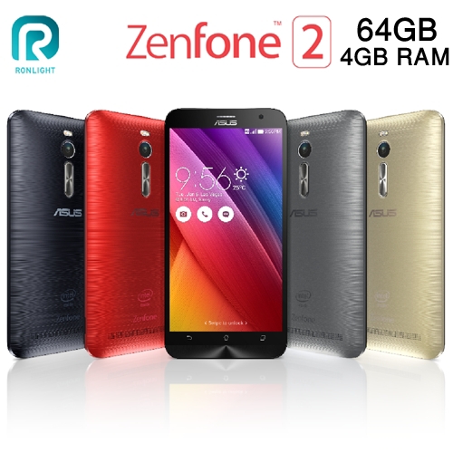 Asus Zenfone 2 מסך 5.5" מעבד 4 ליבות 4GB  64GB