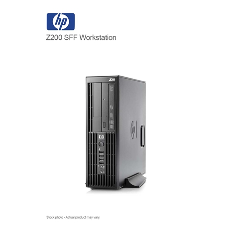 תחנת עבודה קטנה וחזקה HP Z200 מעבד I3 כולל מסך17