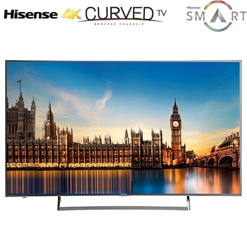 טלויזיה קעורה 55" HISENSE LED Smart TV 4K Ultra