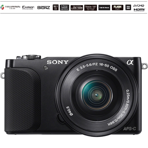 מצלמת סטילס 16.1MP באיכות FULL HD דגם NEX-3N