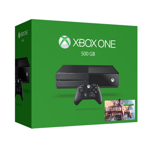 קונסולת Xbox One בנפח 500GB והמשחק Battlefield 1