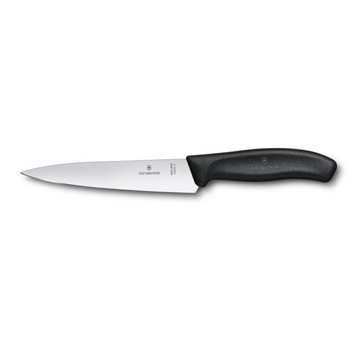 סכין שף שחור 15 SWISS CLASSIC אחריות לכל החיים!