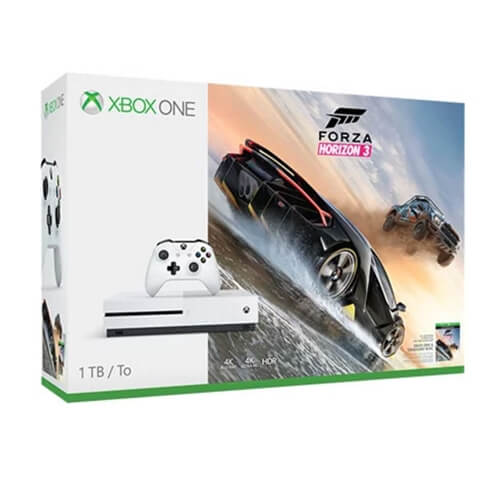 Xbox One S 1TB Forza Horizon 3 עם 3 חודשי לייב