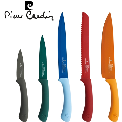 סט 5 סכינים צבעוני מבית פייר קרדן