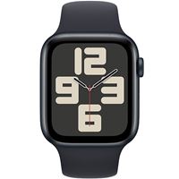 שעון אפל Apple Watch SE GPS 44mm צבע Midnight