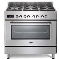 תנור 90 ס"מ 6 להבות גז דגם Delonghi PRO966MX -IL