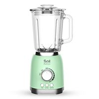 בלנדר זכוכית 1.5 ליטר דגם SL-7604 סול SOL צבע ירוק