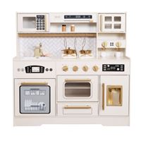 מטבח אלקטרוני ענק לילדים מעץ דגם בארי