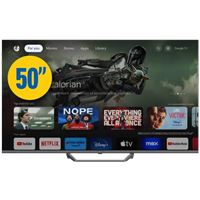 טלוויזיה "50 Google Tv 4K QLED דגם HAIER H50S80FUX