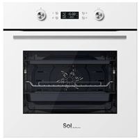 תנור בנוי 60 ס"מ דגם SOL HO-9903W סול לבן