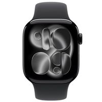 שעון Apple 11 Cell 42mm Jet Black + Black band M/L