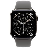 שעון Apple 11 Cell 42mm Titan + Grey band S/M