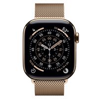 שעון Apple 11 Cell 46mm Gold.Titan + Go.M.Loop M/L
