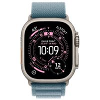שעון Apple Ultra 3 Cell 49mm N.Titan + Blue Loop/L