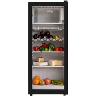 מקרר ויטרינה 180 ליטר KING KVTR2195GL