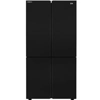 מקרר 4 דלתות 572 ל' BEKO GN1406223GW זכוכית שחורה