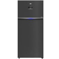 מקרר מקפיא עליון 630 ליטר BEKO RDNE6543XR מושחרת
