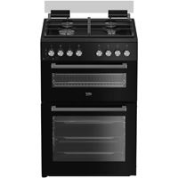 תנור דו תאי משולב כיריים גז 60 ס"מ KFDM62129BB בקו