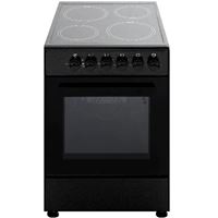 תנור צר 51 ס"מ משולב SCHAUB LORENZ CER555B שחור