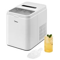 מכשיר לייצור קוביות קרח Midea MERI12BG01IL לבן