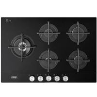 כיריים גז 75 ס"מ 5 להבות DELONGHI DGH4175GN
