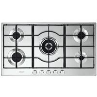 כיריים גז 84 ס"מ 5 מבערים DELONGHI DGH3190X