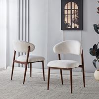 זוג כיסאות מעוצבים לפינת אוכל דגם שובל HOME DECOR