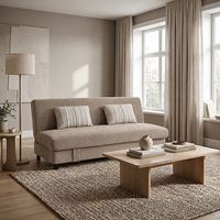 ספה מעוצבת נפתחת למיטה רחבה דגם אואזיס HOME DECOR