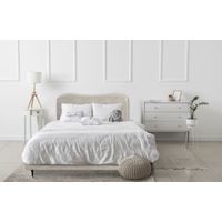 מיטה מעוצבת 6078 + מזרון קפיצים מתנה מבית אולימפיה