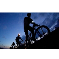 סט פנסים קדמי ואחורי לאופניים רק 29 ₪