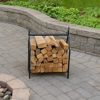 מתקן מעוצב מברזל לאחסון גזעי עץ דגם 98021