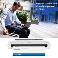 סורק מסמכים וכרטיסים נייד בחיבור USB למחשב