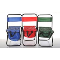 כיסא קטן נוח לישיבה חזק! עד 100 ק"ג לטיולים וים