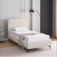 מיטה יחיד מרופדת דגם קורין 90 מבית HOME DECOR