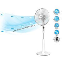 מאוורר 16" עם 5 להבים כפולים + שלט