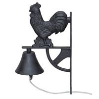 פעמון ברזל יצוק לכניסה לבית או לעיצוב הגינה