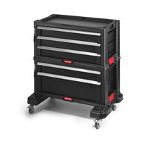 סט מערכת מגירות 3+2 שימושי ואיכותי KETER