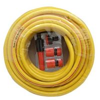 צינור השקיה 50 מטר כולל חיבורים ואקדח ואקדח התזה