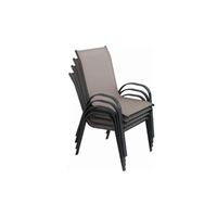 סט 4 כסאות עם בד רשת קל משקל