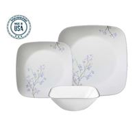 סט צלחות 6 סועדים כ-18 חלקים דגם Corelle Jacaranda